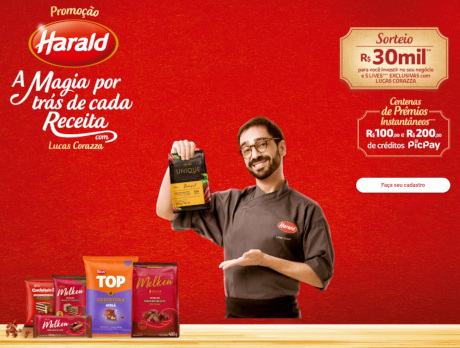 Promoção Harald A Magia por trás de cada Receita