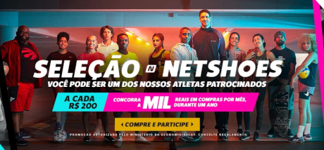 Promoção Seleção Netshoes