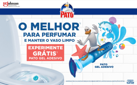 Promoção Pato Gel Adesivo Experimente Grátis
