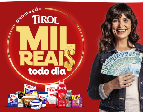 Promoção Tirol Mil Reais Todo Dia