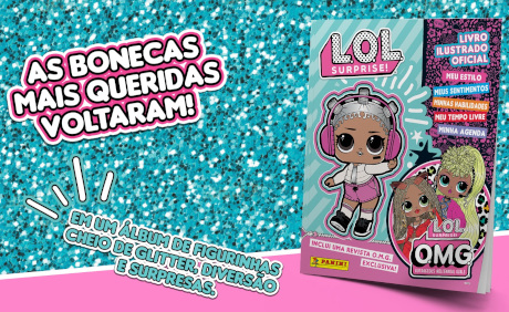 Promoção Panini Golden Card LOL OMG