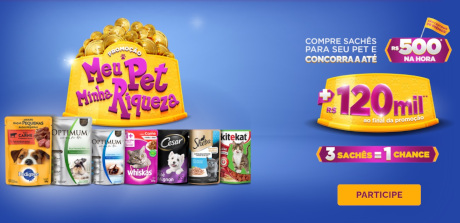 Promoção Meu Pet Minha Riqueza