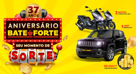 Promoção Aniversário Bate Forte