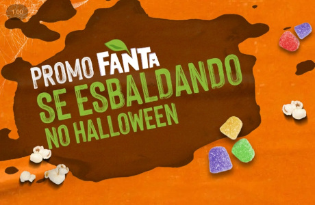 Promoção Fanta Se Esbaldando no Halloween
