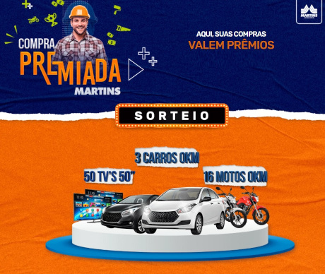 Promoção Compra Premiada Martins