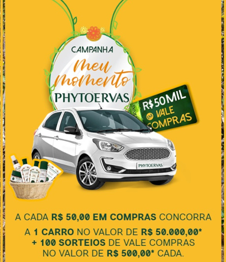 Promoção Meu Momento Phytoervas