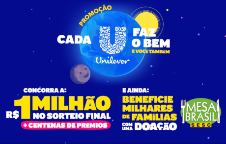 Promoção Unilever Cada U Faz o Bem
