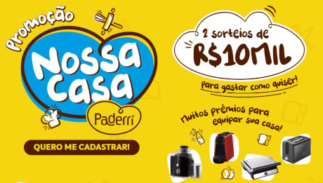 Promoção Nossa Casa Paderrí