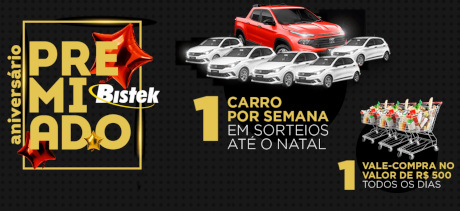 Promoção Aniversário Premiado Bistek
