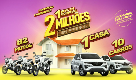 Promoção Farmarcas 1 Real em Compras 2 Milhões em Prêmios