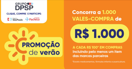 Promoção de Verão Drogarias São Paulo e Pacheco