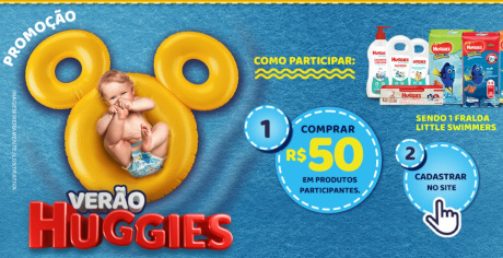 Promoção Verão Huggies