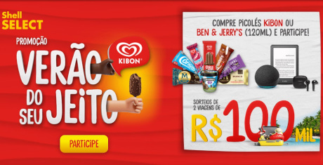Promoção Kibon Verão do Seu Jeito