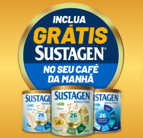 Promoção Inclua Sustagen No Seu Café da Manhã