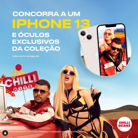 Promoção Chilli Beans