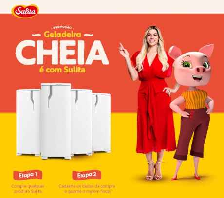 Promoção Geladeira Cheia é com Sulita