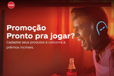 Promoção Coca-Cola Pronto para Jogar