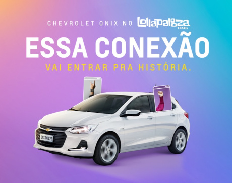 Promoção Chevrolet Onix no Lollapalooza Brasil – Achei Promoção