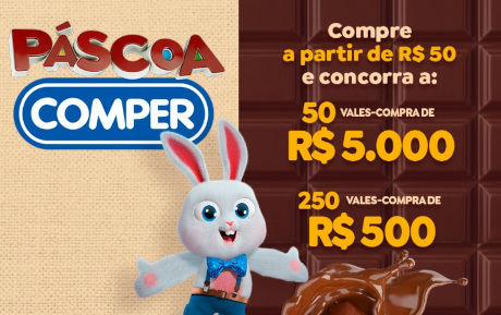 Promoção Páscoa Comper