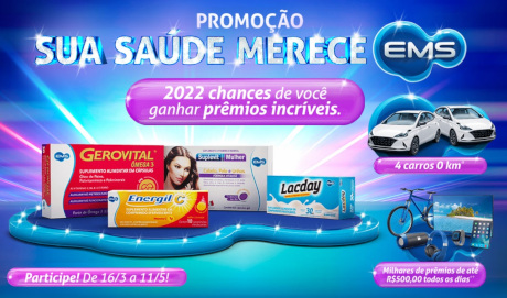 Promoção Sua Saúde Merece EMS