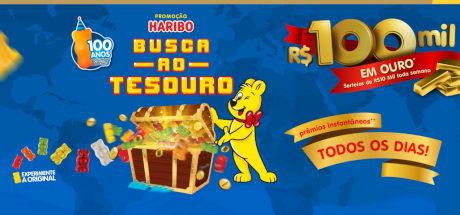 Promoção Haribo Busca ao Tesouro