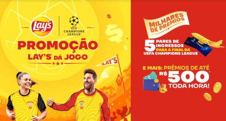 Promoção Lay’s dá Jogo