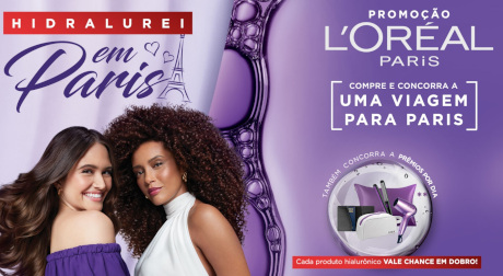 Promoção L´Oréal Hidralurei em Paris