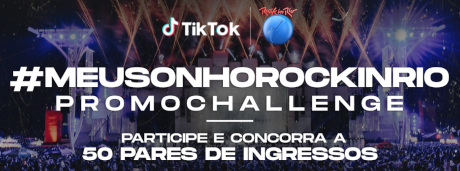 Promoção Meu Sonho Rock In Rio