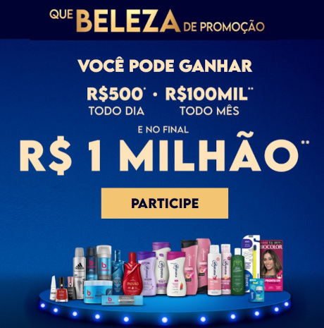 Promoção Coty Que Beleza de Promoção