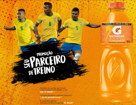 Promoção Gatorade Seu Parceiro de Treino
