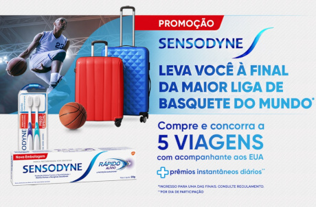 Promoção Sensodyne Leva Você À Final da NBA