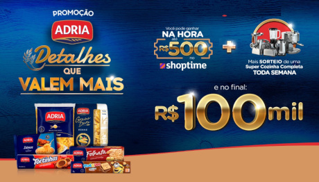 Promoção Adria Detalhes que Valem Mais