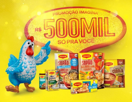 Promoção Maggi Imagina R$ 500 mil Só Pra Você