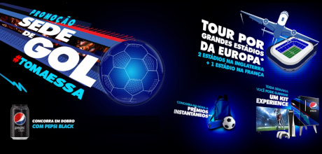 Promoção Pepsi Sede de Gol Toma Essa