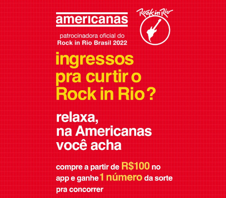 Promoção Americanas No Rock In Rio