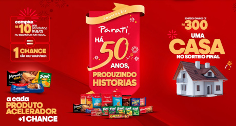 Promoção Parati Há 50 Anos Produzindo Histórias