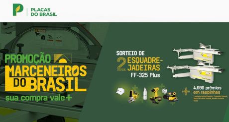 Promoção Marceneiros do Brasil Sua Compra Vale +