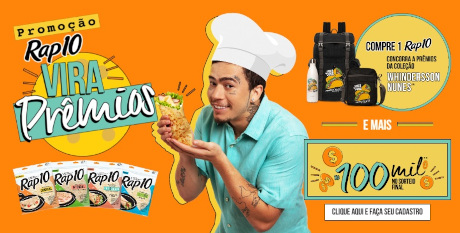 Promoção Rap10 Vira Prêmios