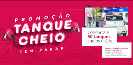 Promoção Sem Parar Tanque Cheio