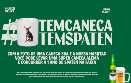 Promoção Tem Caneca Tem Spaten