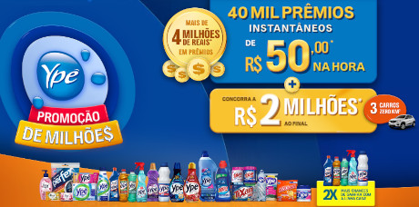 Promoção Ypê de Milhões