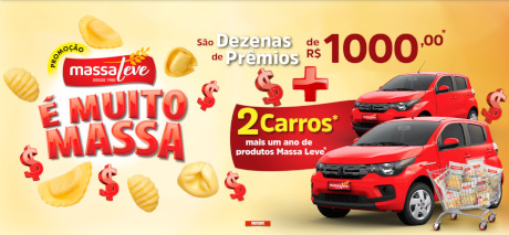Promoção Massa Leve É Muito Massa