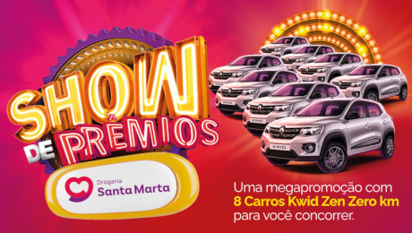 Promoção Show de Prêmios Drogaria Santa Marta