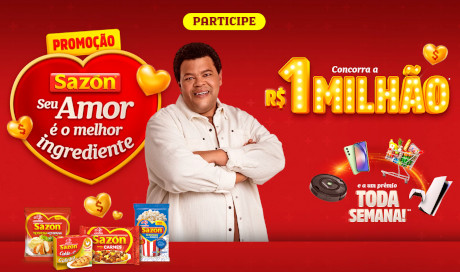 Promoção Sazon Seu Amor é o Melhor Ingrediente