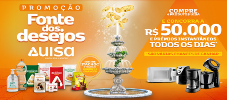 Promoção Fonte dos Desejos Uisa