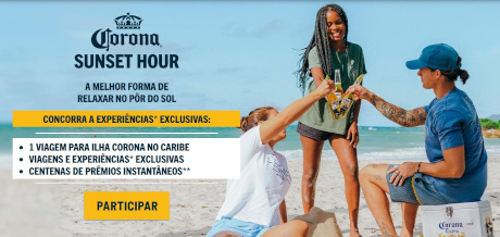Promoção Corona Sunset Hour No Zé Delivery