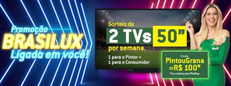 Promoção Brasilux Ligada em Você