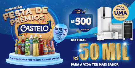 Promoção Festa de Prêmios Castelo