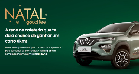 Promoção Natal Go Coffee Celebre o Presente