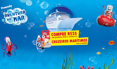 Promoção Pritt Aventuras no Mar